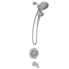 Shower heads shaped like works of art from modern to classic to baroque. Bathtub Shower Faucet Combos Bathtub Faucets The Home Depot