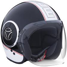 Momo Mangusta Black Red Logo Black Motorcycle Helmets