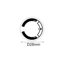 UHF RFID Round Label Tags | Diameter 28mm RFID Circle Label ...