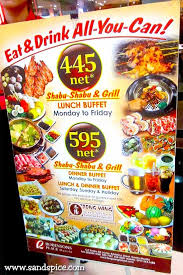 Griller In Manila Shabu Shabu Self Service Filipino Style Shabu Shabu Grilled Dinner Vegetarian Yogurt