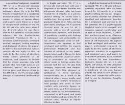 Case Vignettes For The Three Subtypes Of Narcissistic Personality Disorder Download Scientific Diagram