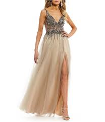 Gb Social Jewel Bodice Gown Dillards Dillards Prom Dress Dresses Formal Prom Dresses Long