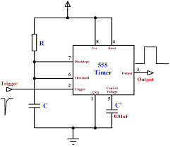 Maybe you would like to learn more about one of these? Component Monstable Multivibrator Using 555 Timer Internal Circuit Diagram Of Monos 555 Internal Di Circuit Diagram Engineering Projects Electronics Projects