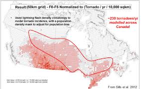 Ontario tornado watch has been issued for parts of the. Map Showing Results Of Statistical Modelling Of Tornado Occurrence Download Scientific Diagram