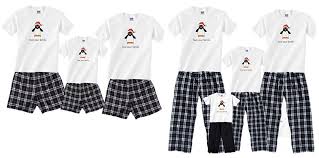 Black And White Christmas Pajamas Summer Christmas Matching Family Pajamas Mommematch Com Matching Family Pajamas Matching Family Outfits Matching Christmas Pajamas