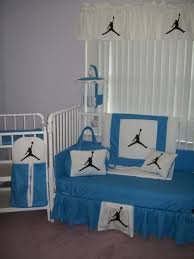 Black And White Baby Bedding Crib Sets Michael Jordan Blue And White Crib Bedding Set Mobile Diaper Bag 400 Custom Bedding For Kids Toddl Crib Bedding Boy Baby Jordans Boy White Crib Bedding