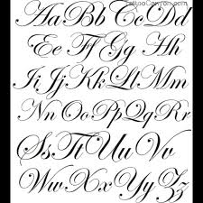 How To Draw Fancy Letters A Z Step By Cursive Calligraphy Calligraphy Tattoo Fonts Lettering Alphabet
