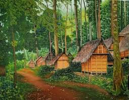Sketsa rumah adat sunda desain rumah modern sumber : Kesenian Senjata Tradisional Pakaian Adat Rumah Adat Suku Baduy Banten Aneka Budaya Indonesia