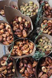 Balsamic Spiced Mixed Nuts Recipe Healthy Snacks Recipes Spiced Nuts Nut Recipes