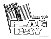 100% flag day coloring pages. Flag Day Coloring Pages
