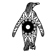 Download Penguin Mandala Animal Svg T Shirt Digital Download Mandala Digital Svg
