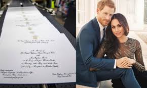 Harry e meghan vicini al divorzio? Negli Inviti Alle Nozze Di Harry E Meghan C E Un Riferimento Al Divorzio Di Lei Radio 105
