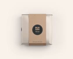 Download Burger Box Package Mockup