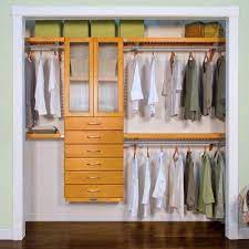 John Louis Home 120 W Premier Organizer Finish Closet System Closet Organization Closet Planning