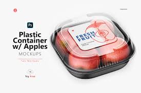 Display mockup box mockup mockup templates design templates flyer template mockup photoshop scene creator egg decorating pencil illustration. Plastic Container With Apples Mockup Creative Photoshop Templates Creative Market