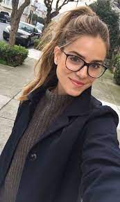 Casual Messy Hairstyles Mco Glasses Outfit Eyewear Trends Stylish Eyeglasses