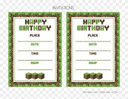 Download the free spanish reading practice for beginners at the end of the post. Download The Minecraft Free Party Printables Here Minecraft Birthday Invitation Template Clipart 763220 Pikpng