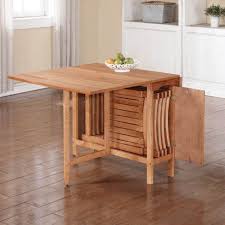 Amazing Of Folding Dining Table And Chair Set Linon Home Dcor 5 Piece Space Saver Table And Chairs Small Dining Room Space Dining Room Small Space Saver Table