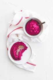 Add Some Color To Your Table Beetroot Hummus Is Not Only A Pretty Dip With Its Beautiful Pink Colo Beetroot Hummus Recipe Vegan Chocolate Mousse Hummus Recipe