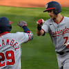 Los angeles ― trea turner batted first for the dodgers on saturday and drew a walk in his first plate appearance. 3