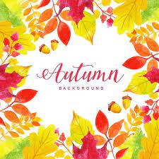 Beautiful Watercolor Autumn Leaves Background Watercolor Paint Background Png And Vector With Transparent Background For Free Download Watercolor Autumn Leaves Background Vintage Autumn Leaves Background