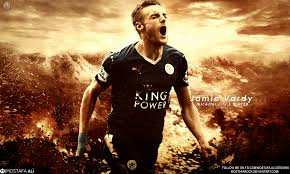 Download wallpapers leicester city fc, lcfc, 4k, logo, creative art, blue and white checkered flag, english football club, premier league, emblem, silk texture, leicester, uk, england besthqwallpapers.com. Jamie Vardy Wallpapers Wallpaper Cave