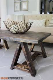 Mid century wood slat coffee table. Fabulous Diy Farmhouse Coffee Tables For Your Living Room The Cottage Market