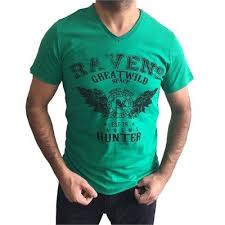 Erkek Baskili V Yaka Fit Yesil Tisort Modellerini En Ucuz Fiyatlariyla Kapida Odeme Ve Taksit Ile Hemen Satin Al Tisort Erkek Tisort Fit