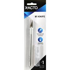 X Acto 1 Knife With Cap And Blade X3601 The Home Depot