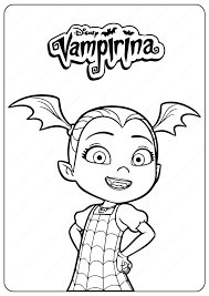 Take a deep breath and relax with these free mandala coloring pages just for the adults. Disney Junior Vampirina Pdf Coloring Pages