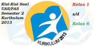 Soal pas/uas semester 2 ( genap) kelas 5 sd/mi 2019 lengkap kunci jawaban ini bisa digunakan untuk latihan menghadapi uas semester genap tahun pelajaran 2018/2019. Kisi Kisi Soal Uas Pas Kelas 3 Semester 2 Kurikulum 2013 Revisi Terbaru Guruku Hebat