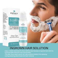 Meaning & medical term the wikipedia defines ingrown hair as a condition where hair curls back or grows sideways into the skin. 100ml Pansly Ingrown Hair Serum Smoothing Skin Reduce Dark Spots Redness Razor Burns Solution After Shave Razor Bump Stopper Hair Removal Cream Aliexpress