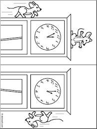 Set page margins to zero if you have trouble fitting the template on one page (file, page setup or file, printer setup in most browsers). Nursery Rhymes Coloring Hickory Dickory Dock I Abcteach Com Abcteach