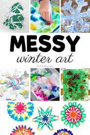 A creative collection of winter stem activities for kids of all ages. Winter Messy Play Ideas That Will Delight The Kids Fun A Day Winter Crafts For Kids Creative Activities For Kids Preschool Art Activities