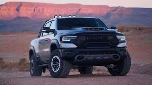 The 2021 ram trx will be unveiled some time this summer and from the teaser unveiled by fca, it appears that it will have a hellcat engine. 2021 Ram Trx Cold Start Video Reveals Exhaust Volume Idle Sound
