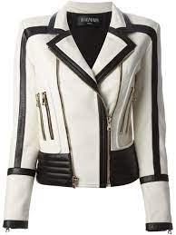 Chrissy Teigen Leather Jackets Women Jackets Balmain Leather Jacket