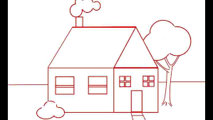 Drawing For Kids Easy House Max Installer Descubra vector house line drawing mansion pink imágenes de stock en hd y millones de otras vector house, line drawing mansion at pink watercolor background, sketch of building, urban element. drawing for kids easy house max installer