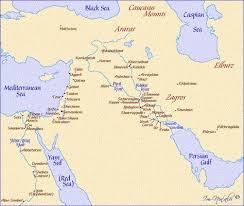 Maps Of The Cities Of The Ancient Middle East Middle East Map Ancient Maps Map