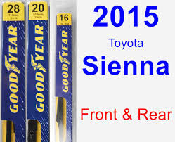 2015 Toyota Sienna Wiper Blade by Goodyear (Premium)