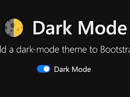 Download Dark Mode For Bootstrap Dark Mode Switch Free Jquery Plugins
