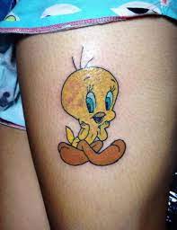Its meaning is similar with the sparrow tattoo as well. Tweety Bird Tattoo Design Easy Bird Tattoos Easy Tattoos Crayon