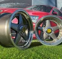 4x17" 5x120/5X112 Ferrari Azev Type A Style Grey Wheels: Fit For BMW E60  E39 E38