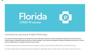 Officials believe registering for a shot on the internet will be the most efficient process to manage a mass vaccination campaign, but experts say both website booking and call. Latest Batch Of Publix Covid Vaccines Booked In Florida Wpec