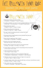 All of the actresses in the Free Halloween Trivia Quiz