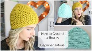 In this video i'll show you how to make super easy crochet ribbed beanie.you can make it very fast and of any sizes. How To Crochet A Beanie Beginner Tutorial Youtube