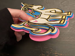 Download 3d Layered Unicorn Svg Design For Kids
