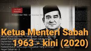 Datuk seri wilfred madius tangau (portfolio menteri perdagangan dan perindustrian ). Senarai Ketua Menteri Sabah 1963 September 2020 Youtube