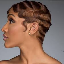 The classic hairstyle has been reinvented overtime, but it still maintains the suaveness it has always had making it one of the popular style choices for men. Ocean Waves Finger Wave Hair Short Natural Hair Styles Finger Waves Short Hair