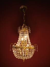 Sac A Perle Kronleuchter Antik Kristall Lüster Alte Lampen