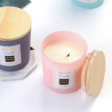 2021 Free Sample Good Quality Luxury Empty 220ml 320ml Colorful Black Glass Candle Jar With Wood Lids For Sale China Glassware And Food Packaging Price Made In China Com